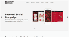Desktop Screenshot of brandingrecords.com